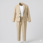 Blazer Ceketli Üçlü Takım - Görsel 3