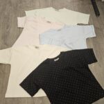 Taş Detaylı Oversize Crop Kız Tişört - Görsel 2