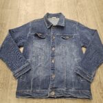 Çocuk Jean Kot Unisex Ceket - Görsel 3