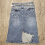Genç Kız Halat Kemerli Denim Uzun Etek | 7-16 Yaş - Görsel 4