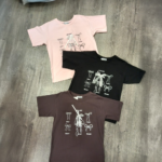 Kız "You Are" Mesajlı ve Fiyonk Detaylı T-Shirt 11-14 Yaş - Görsel 2
