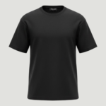 Erkek Çocuk Basic Oversize Pamuklu Tişört – Siyah & Beyaz