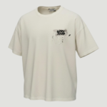 Genç Kız Kelebek ve Workshop Baskılı Oversize T-Shirt 11-14 Yaş - Görsel 7